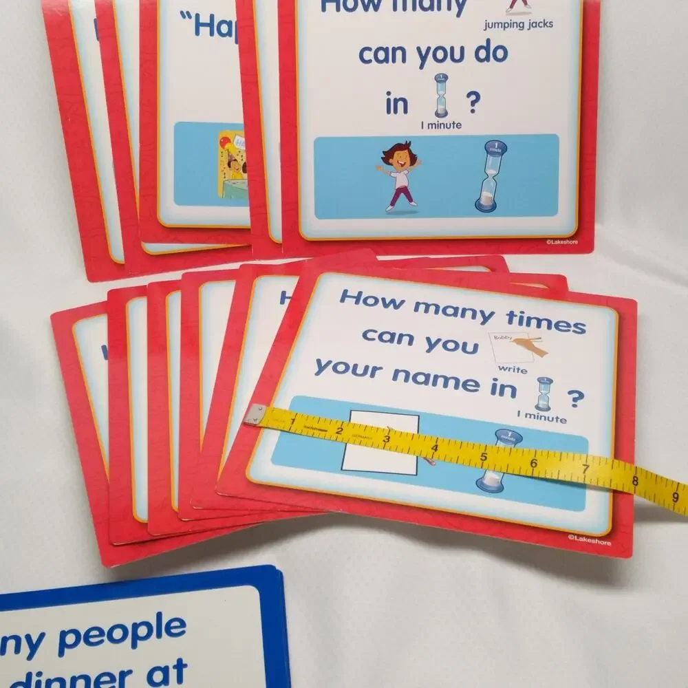 Lakeshore Learning What Time Is It Center Educational Clock Game LL414 Ages 6+